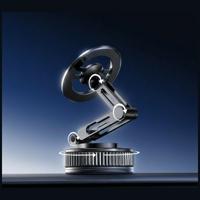 Uniwersalny uchwyt na telefon USAMS      ZJ087 magnetyczny do samochodu, domu, biura czarny