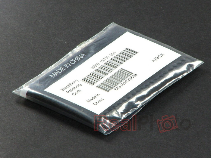 Genuine Blackberry Microfiber Wipe for Phone Eyeglasses