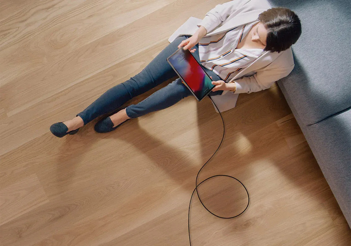 Kabel Typ C do Typ C VEGER PD 5A 100W CC02 1,5 m czarny 