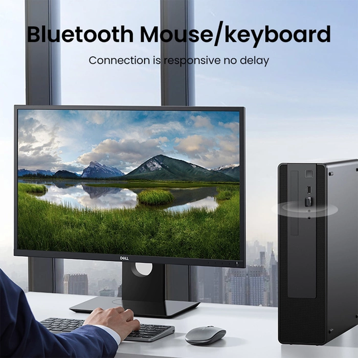 Adaptador USB Bluetooth 5.0 UGREEN CM390 (negro)