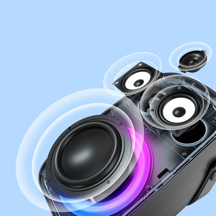 Altoparlante wireless Bluetooth Tronsmart Halo 100 60W nero