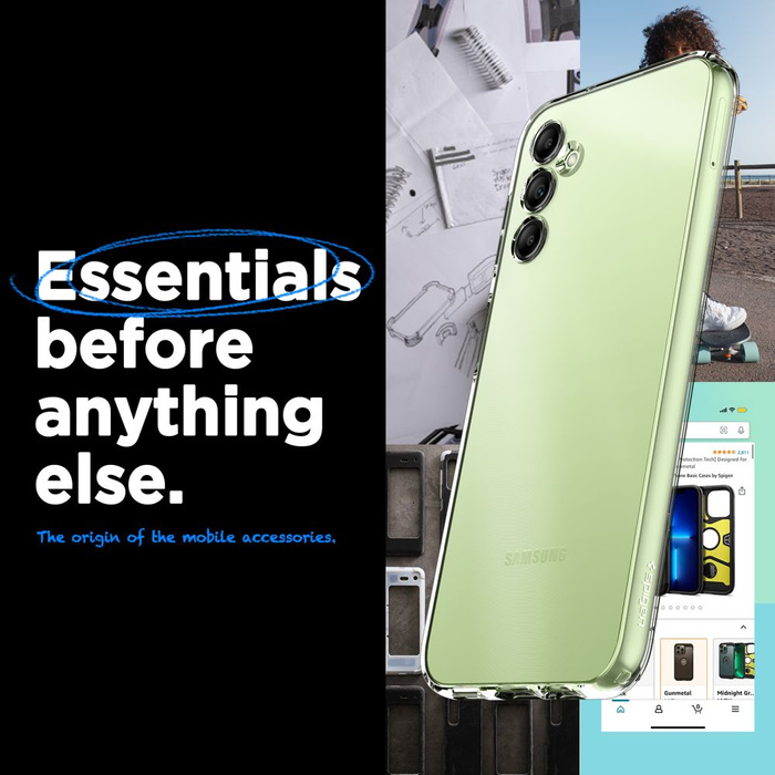 Coque Spigen Liquid Crystal Galaxy A14 5G Crystal Clear Case