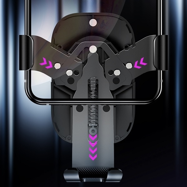 USAMS Supporto per griglia di ventilazione Gravity nera