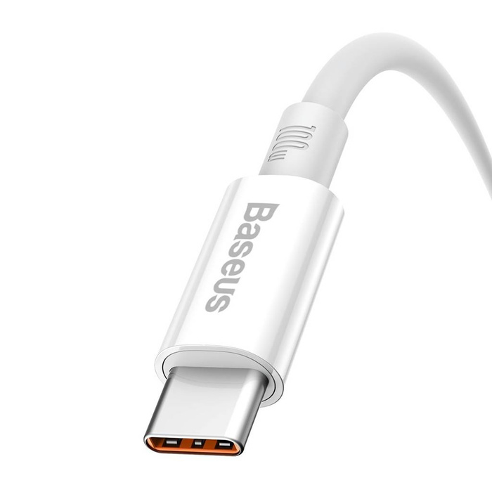 [B WARE] Baseus Superior Series Schnellladekabel USB-A - USB-C 100W 480Mbps 2m weiß