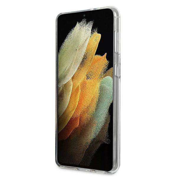  KARL LAGERFELD Samsung Galaxy S21 Plus Choupette Fun KLHCS21MCFNRCPI Rosa Hardcase