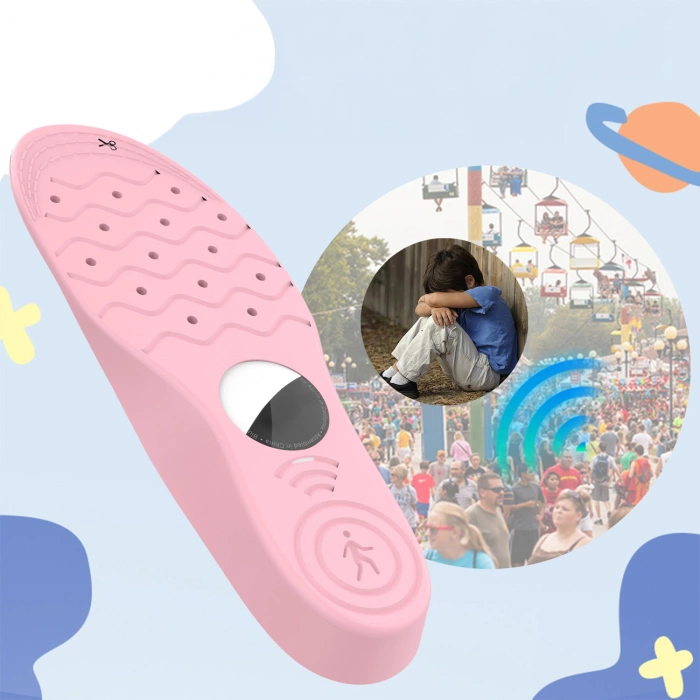 Schuheinlagen - Schutzhülle für AirTag (155mm-170mm) - Pink