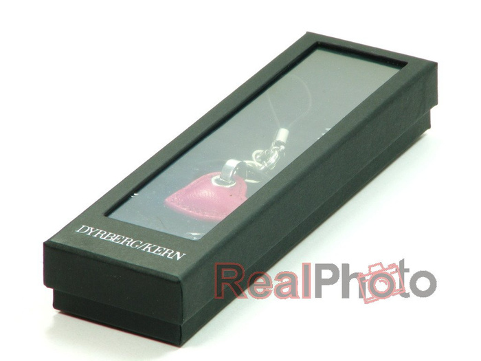 Elegantní krásná srdcová značka pro Telefonu Pink Leather Dyberg-Kern 