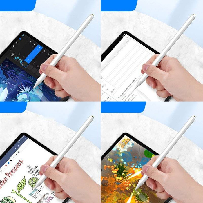 Kapacitní stylus Choetech pro iPad (aktivní) bílý (HG04)