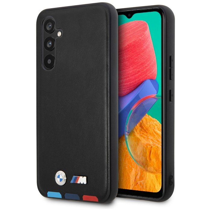 Funda BMW BMHCSA5422PTDK A54 negro/negro Sello de cuero tricolor