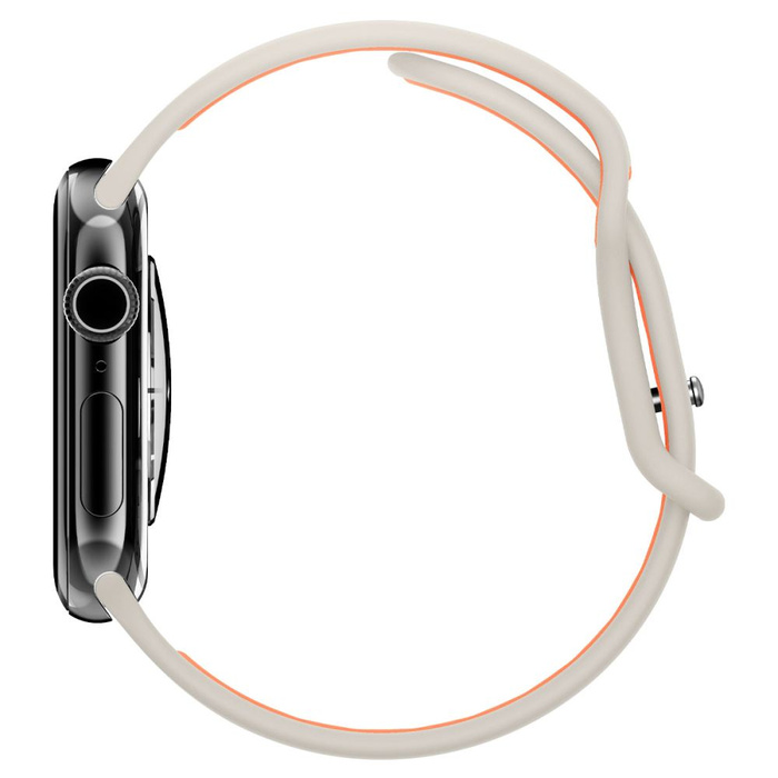PASEK SPIGEN APPLE WATCH 6 / 7 / 8 / 9 / 10 / SE (40 / 41 / 42 MM) NANO POP ORANGE BEIGE