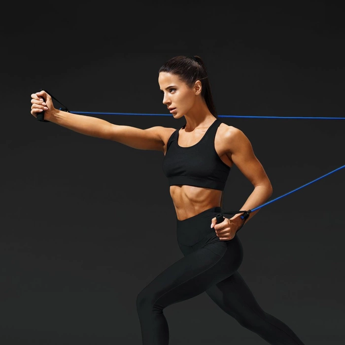 Wozinsky Set Fitnessbänder Übungs-Expander + Zubehör (WRTS5-01)