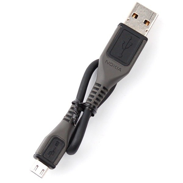 Kurzes Micro USB Kabel für Laptop NOKIA CA-101D Asha C3 E52 N8 Lumia 930 950