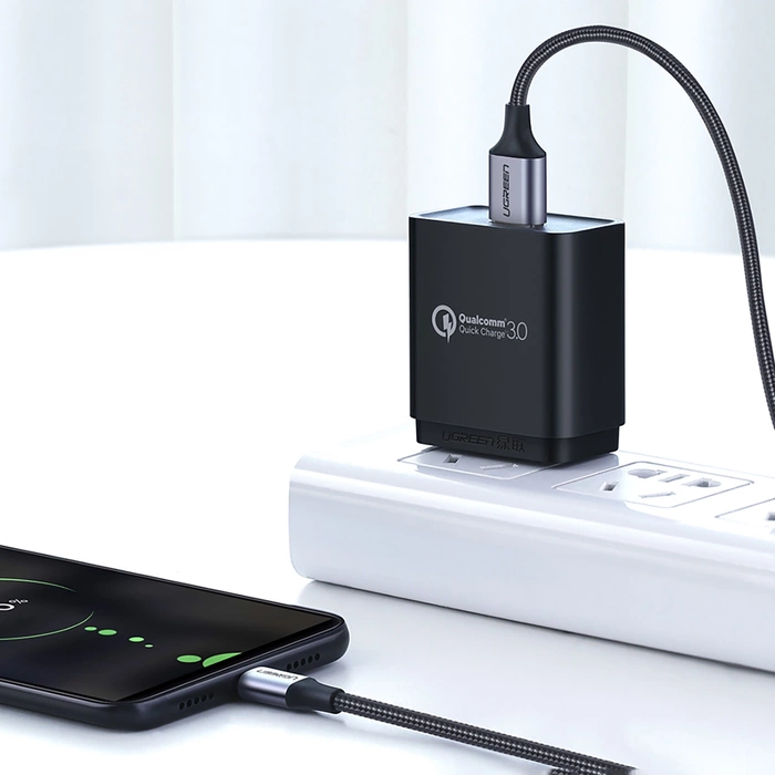 Ugreen Kabel USB - Micro USB Kabel 2m grau (60148)