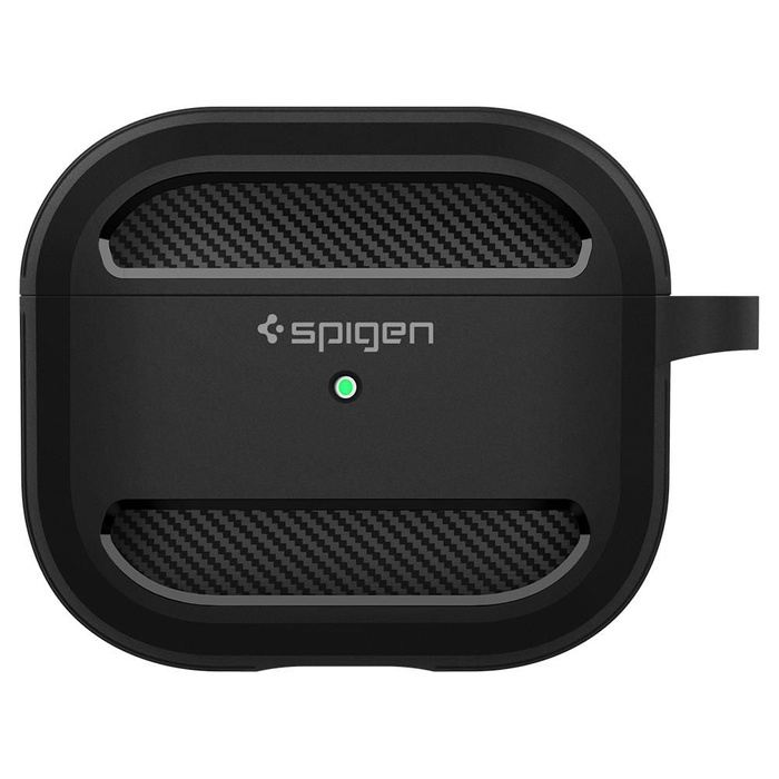 Puzdro SPIGEN Apple Airpods 3 2021 Rugged Armor MATTE Black