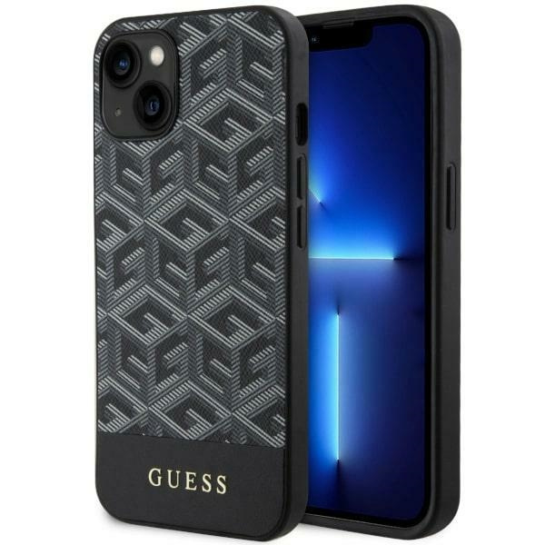 Cover Guess GUHMP14MHGCFSEK iPhone 14 Plus 6,7" nero/nerocase GCube Stripes MagSafe Case
