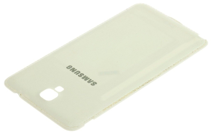 SAMSUNG Galaxy Note 3 Neo N750 Porte batterie en simili cuir véritable blanc Grade B