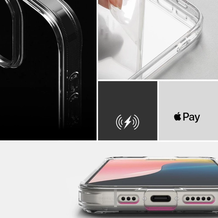 Etui RINGKE FUSION IPHONE 16 PRO CLEAR