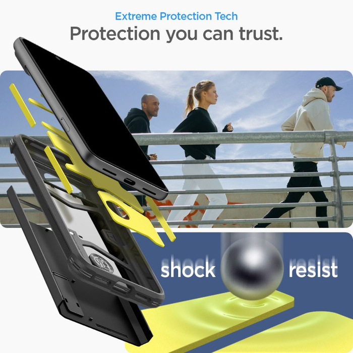 Coque Spigen Tough Armor Google Pixel 8 Noir Case