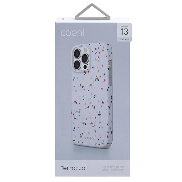 Puzdro biele Case Apple iPhone 13 Pro Max Coehl Terrazzo