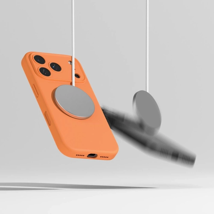 RINGKE SILICONE MAGNETIC MAGSAFE IPHONE 17 PRO TANGERINE