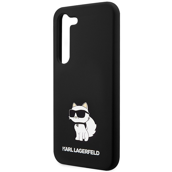 Obal Karl Lagerfeld Silicone Nft Choupette - Obal Samsung Galaxy S23 Plus (černý) Case