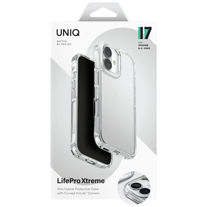 Etui UNIQ Lifepro Xtreme do iPhone 17    przezroczysty