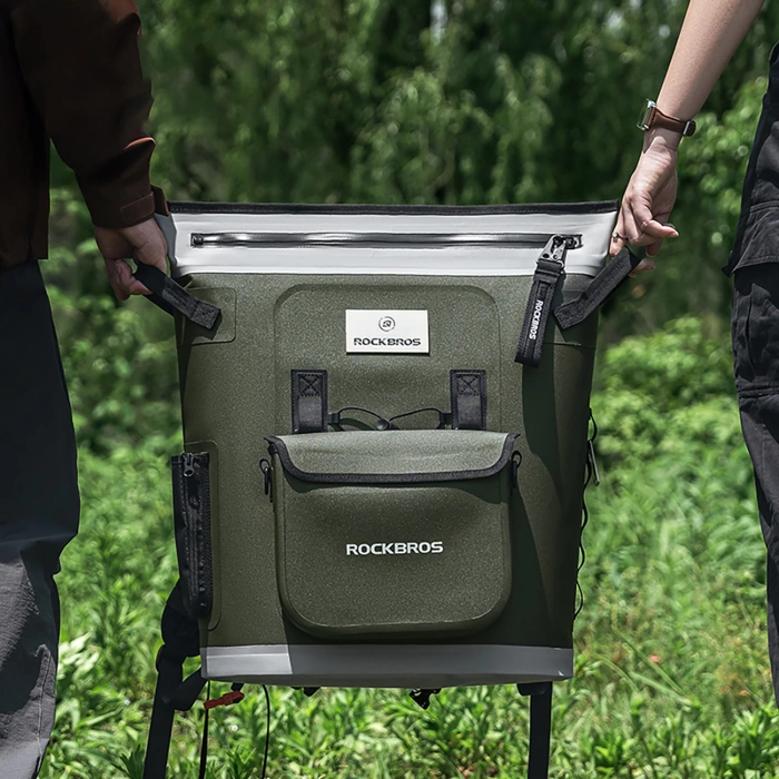 Rockbros Thermo-Rucksack mit Isolierung 18l Ergonomisch - Grün