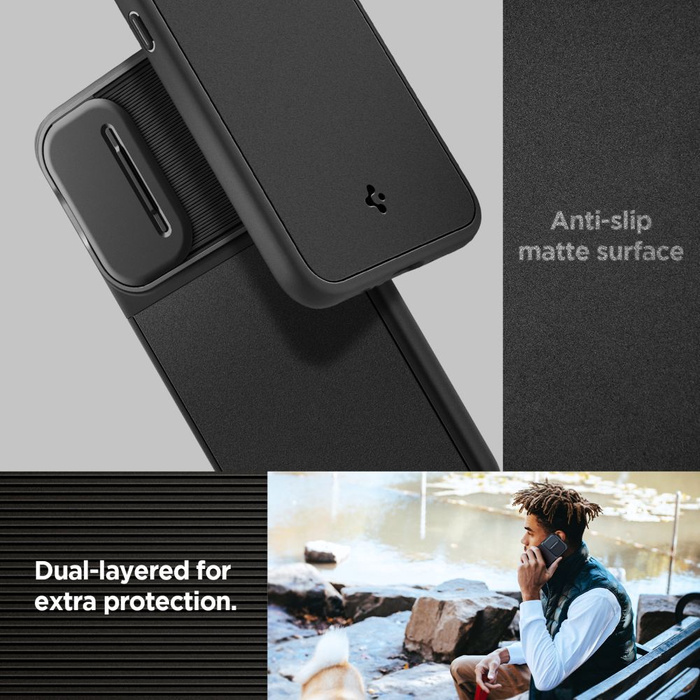 Funda Spigen Optik Armor Galaxy A54 5G Negro