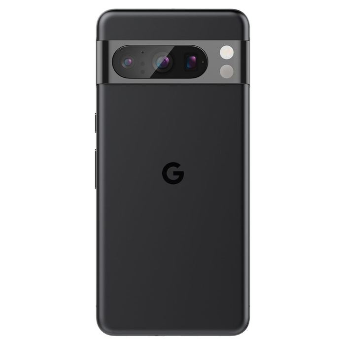 Cubierta de la cámara Spigen Optik.tr "ez Fit" Protector de cámara 2-pack Google Pixel 8 Pro Crystal Clear