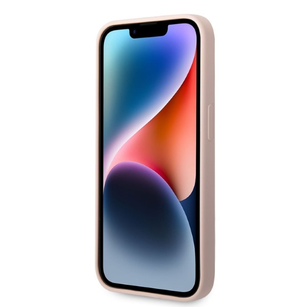 Cover Karl Lagerfeld iPhone 14 Pro Max 6,7" durocase rosa/rosa Silicone Choupette