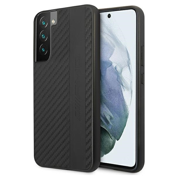 AMG AMHCS22MBLSCA S22+ S906 black/black hardcase Carbon Stripe&amp;Embossed