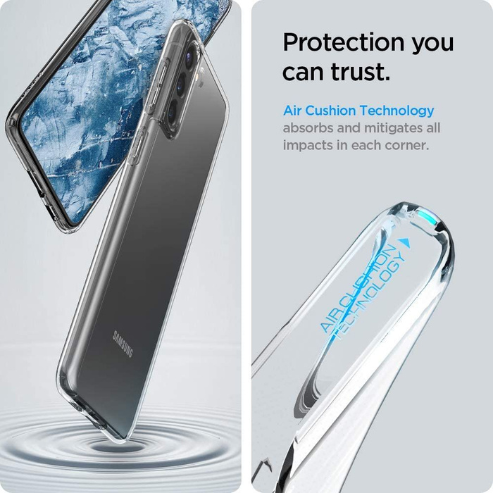 Puzdro Spigen Galaxy S21 Liquid Crystal Clear Case