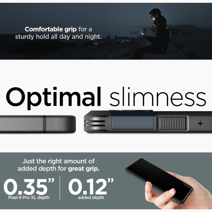Spigen Tough Armor GOOGLE PIXEL 9 PRO XL METAL SLATE