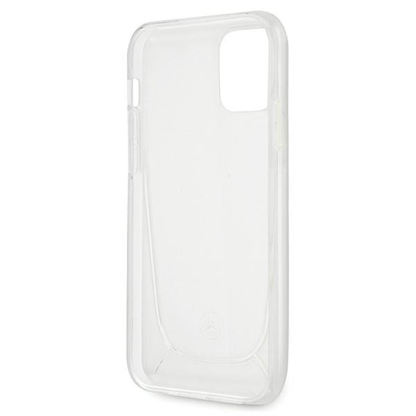 Case Mercedes Apple iPhone 12 12 Pro Transparent Line Clear Case