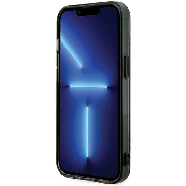 Hülle BMW BMHMP15SHCRS iPhone 15 6,1" klar/transparent hartcase Silberner Ring MagSafe