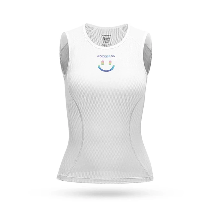 Rockbros YDBX001 women&#39;s quick-drying cycling vest XL / XXL - white
