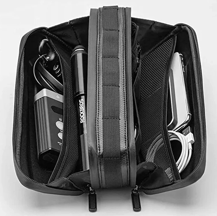 Rockbros B67 waterproof bicycle bag for frame - black