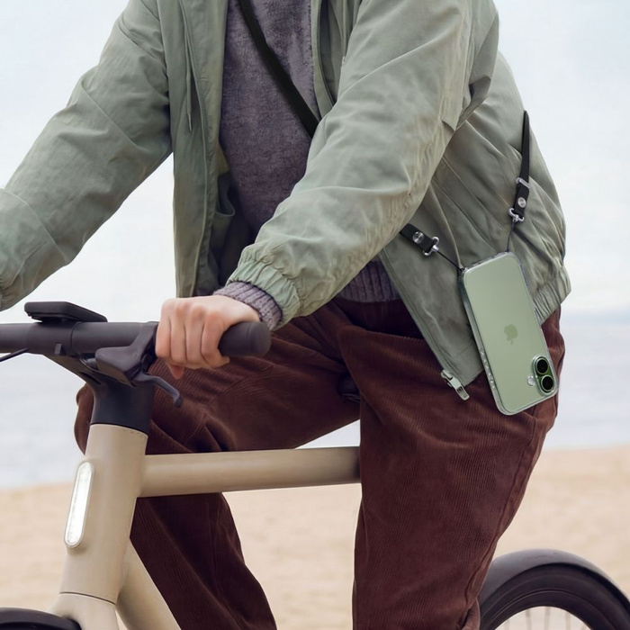 Spigen DA30L LANYARD STRAP CROSSBODY NEGRO