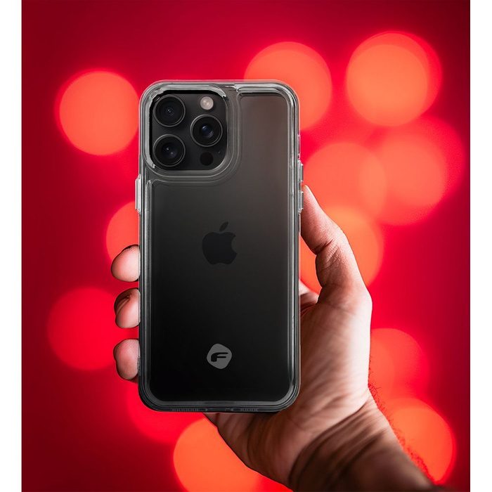 FORCELL F-PROTECT Clear Case futerał do IPHONE 15 Pro Max transparentny