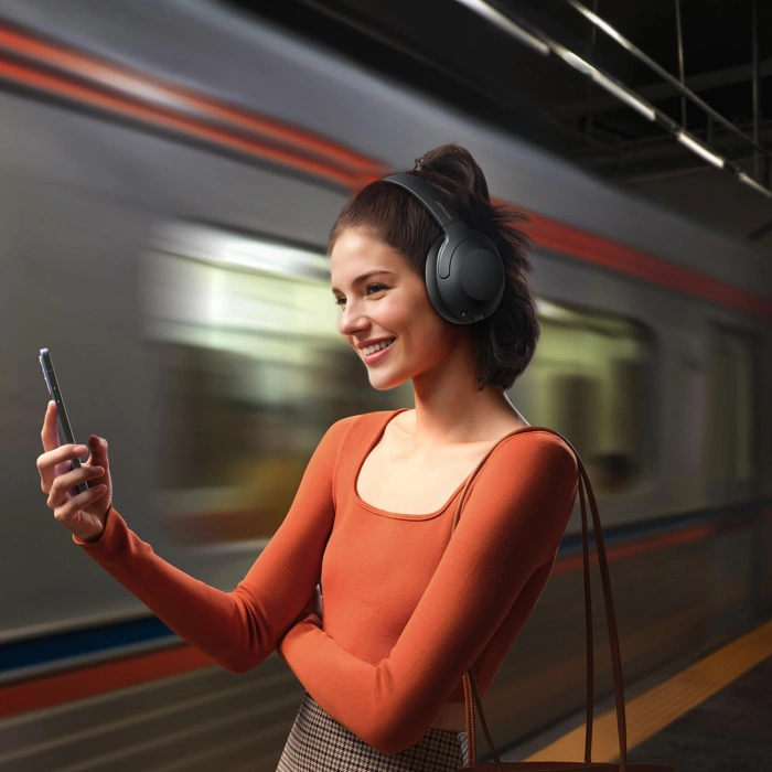 Joyroom J-Head Series JR-JH2 Wireless Headphones with ANC Bluetooth - Black