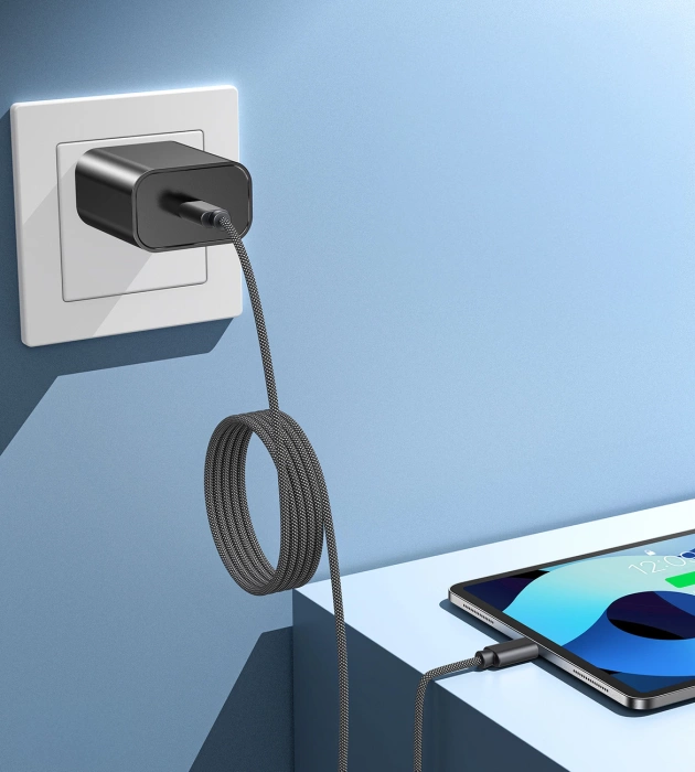 Choetech XCC-1054 240W Kabel mit Power Delivery 3.1 USB-C magnetisch 1,2m – Schwarz