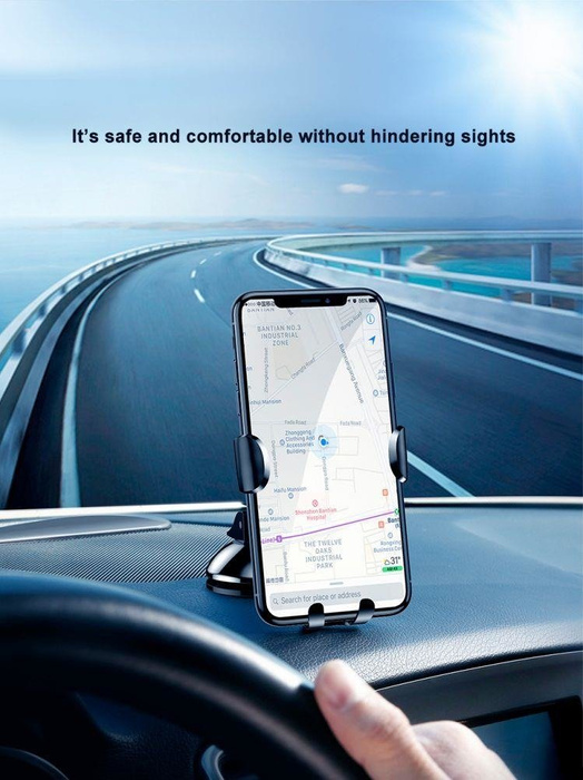 BASEUS Osculum Gravity CAR Mount Black