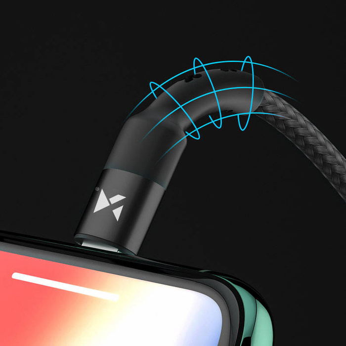 Câble Wozinsky Câble USB Type C - Lightning Power Delivery 18W 2m noir (WUC-PD-CL2B)