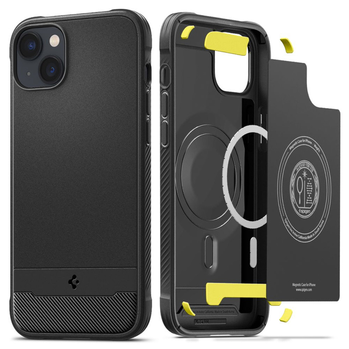 Funda Spigen Rugged Armor Mag MagSafe IPhone 14 PLUS MATTE NEGRO