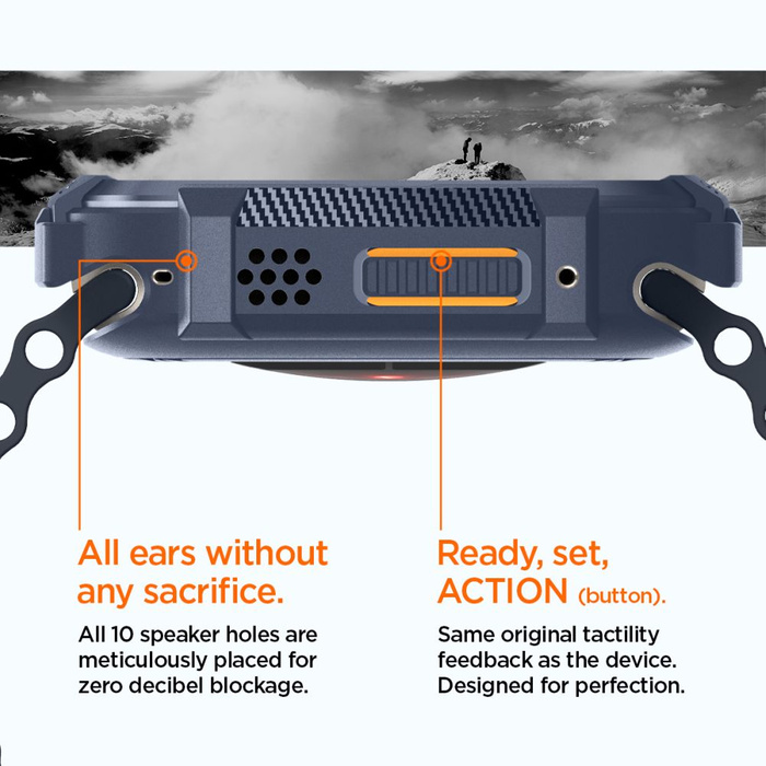 Funda Spigen Rugged Armor Apple Watch Ultra 1 / 2 (49 Mm) Azul Marino