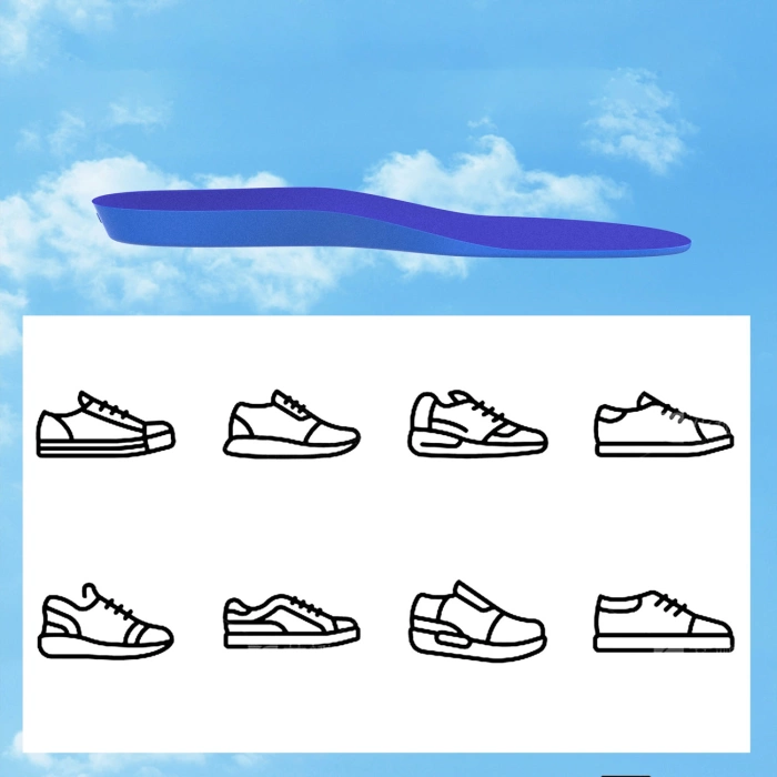 Schuheinlagen - Schutzhülle für AirTag (175mm-190mm) - blau