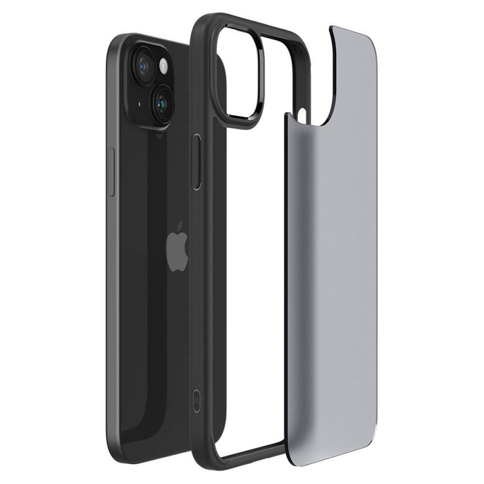 Hülle Spigen Ultra Hybrid iPhone 15 Frost Schwarz Case
