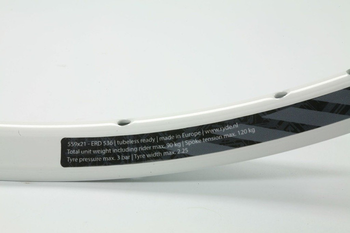 26' MTB RIM RYDE MC1 32 fori 307 GRAM! BIANCO