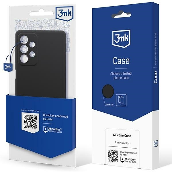 3mk Silikon Case Sam A13 4G A135 schwarz/schwarz