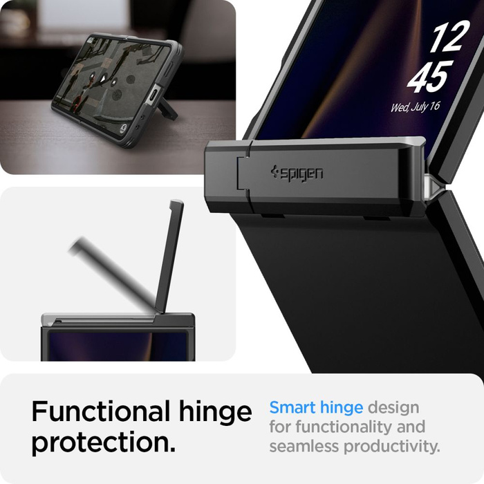 SPIGEN TOUGH ARMOR PRO MAG MAGSAFE GALAXY Z FLIP 7 NEGRO